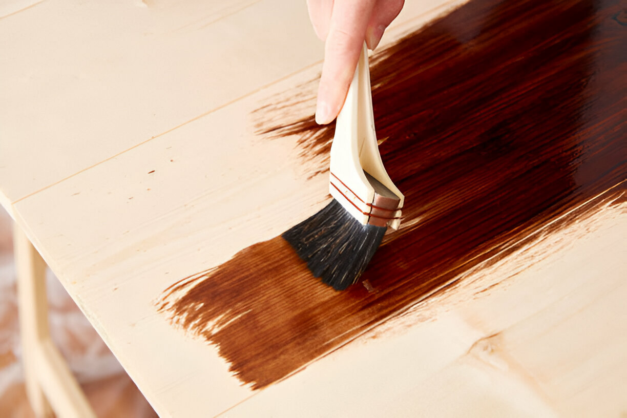 Staining and refinishing ​ image